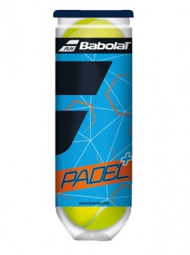 Babolat Padel+ Ball, 1 rør med 3 baller