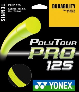 Yonex Polytour Pro Flash Yellow 1,25mm 12m set.