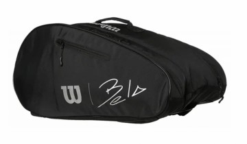 Wilson Bela Super Tour Padel Bag Black.