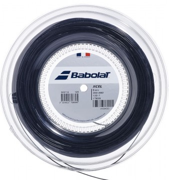 Babolat Xcel Multifilament streng. 200m coil- Sort.