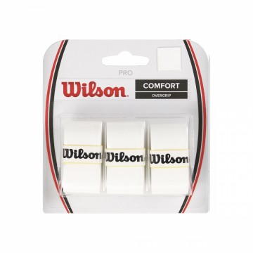 Wilson Pro Comfort Overgrip 3 Pack White