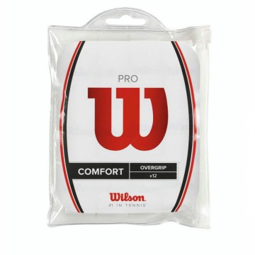 Wilson Pro Comfort Overgrips 12 Pack White