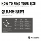 Rehband QD Elbow Sleeve 3mm. Velg størrelse thumbnail