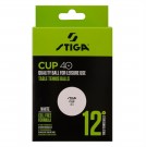 Stiga Ball Cup 40+ White 12-pack thumbnail