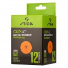 Stiga Ball Cup 40+ Orange 12-pack thumbnail