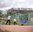 Fast Track Tennis Rebounder m/ Ballmaskin. NYHET! thumbnail