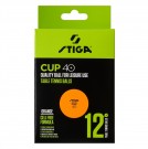 Stiga Ball Cup 40+ Orange 12-pack thumbnail