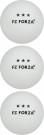 FZ Forza Supreme TT Ball 3-star 3-pk. Bordtennisballer - Pakke med 3 baller thumbnail