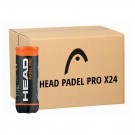 Head Padel Pro 1 eske m/ 24 rør/ 72 baller. Superdeal padelballer! Kun kr. 60,- pr/ rør. thumbnail