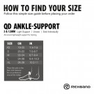 Rehband QD Ankle Support 3mm. Velg størrelse thumbnail