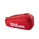Wilson Super Tour 9 Pack Red 2025 thumbnail