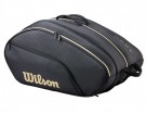 Wilson Defy V1 Black/ Gold Padel Bag thumbnail