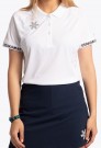 Osaka Women's Polo Jersey Hvit thumbnail