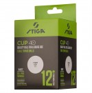 Stiga Ball Cup 40+ White 12-pack thumbnail