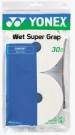 Yonex Wet Super Grap 30 pack - Velg farge! sort-rosa-gul-grønn-vinrød-hvit thumbnail