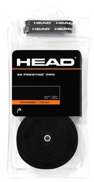 Head Prestige Pro Overgrips 30 pack. White & Black