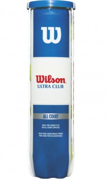 WILSON ULTRA CLUB ALL COURT TENNIS BALL.