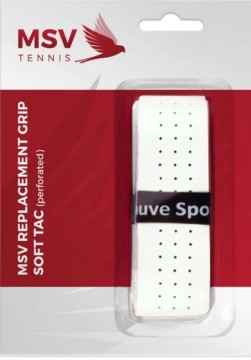 MSV BASIC GRIP SOFT TAC PERFORATED - WHITE