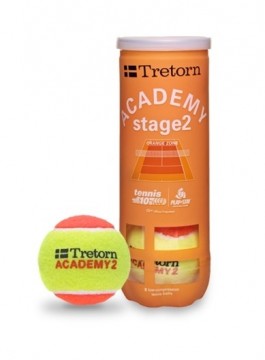 Tretorn Academy Orange 3 pack