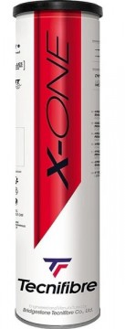 Tecnifibre X-One 1 rør med 4 baller