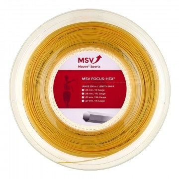 MSV FOCUS HEX. 200M RULL YELLOW