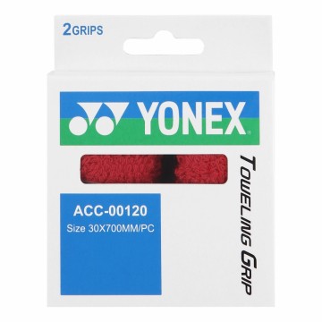Yonex Towelgrip 2 Pack. Assorterte farger- hvit-rød-sort-gul