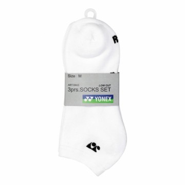 Yonex Performance Socks Low Cut 3 Pack White