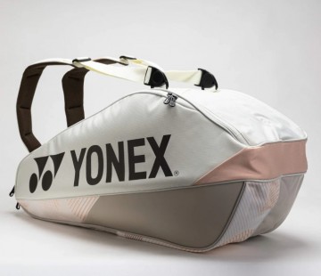 Yonex Pro Racket Bag 6 Pack Sand Beige