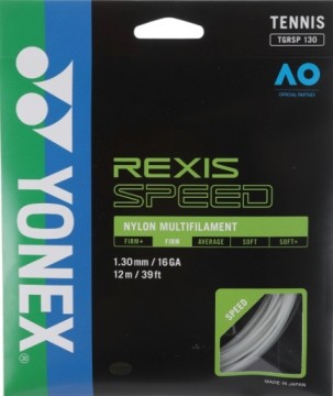 Yonex Rexis Speed 1,30mm hvit 12m set
