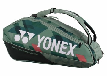 Yonex Pro Racket Bag 9 Pack Olive Green 2024