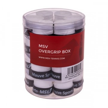 MSV OVERGRIP SOFT TOUCH 24-PACK - 0,75MM - WHITE