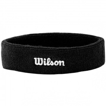 Wilson Headband Black.