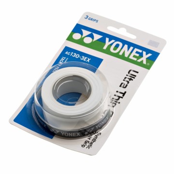 Yonex Ultra Thin Grap 3 Pack. Velg farge sort/hvit
