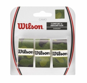 WILSON GREEN CAMO OVERGRIP