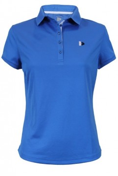 DONNAY TEAMWEAR POLO SKJORTE BLÅ - DAME