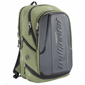 BULLPADEL PRO BACKPACK GRØNN.