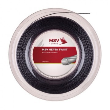 MSV HEPTA TWIST 300M RULL ANTHRACITE-SORT. MAX SPINN!