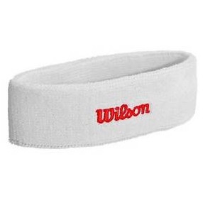 Wilson Headband White.