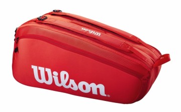 Wilson Super Tour 9 Pack Red 2025