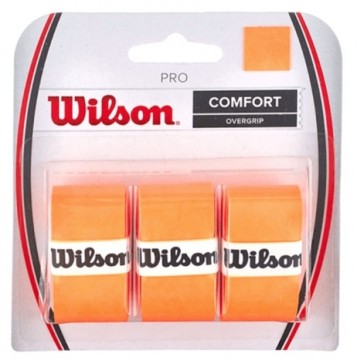 Wilson Pro Overgrip Burn 3 Pack.