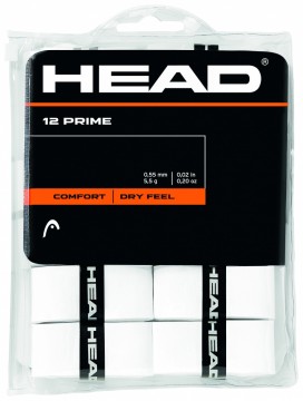 Head Prime Pro Dry Feel 12 Pack  White