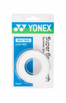 Yonex Super Grap Tough Max Tack 3 Pack White