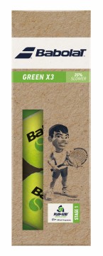 Babolat Green Tennisball 1 rør/ 3 baller