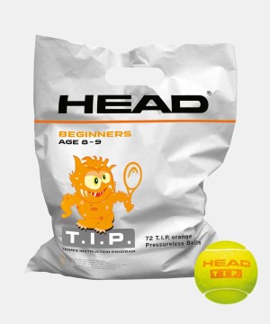 HEAD T.I.P. Orange 72 Tennis Balls Polybag