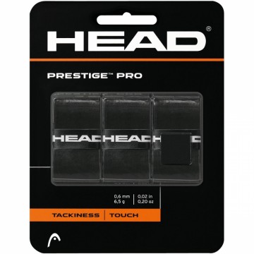 Head Prestige Pro Overwrap 3 Pack Black.