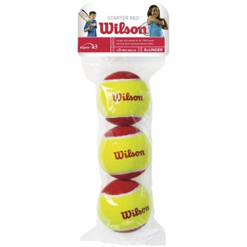 Wilson Starter Red 3 pack