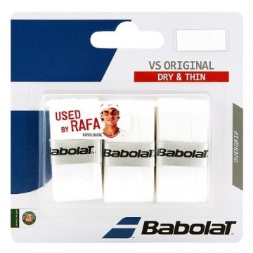 BABOLAT VS GRIP ORIGINAL HVIT. 3 PACK