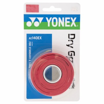 Yonex Dry Grap 3 Pack. Velg farge Rød/ Lime